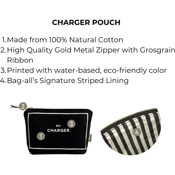 Bag-All - Charger Pouch, Black