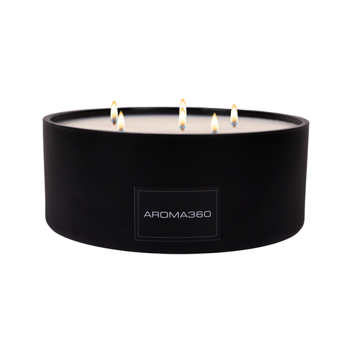 Aroma360 Déjà Vu 6-Wick Candle Candle Black Black