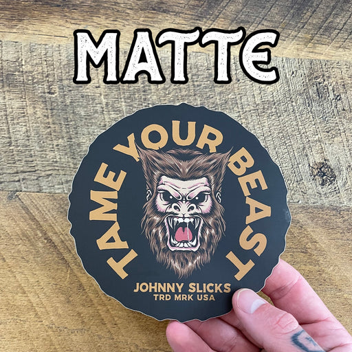 Johnny Slicks Tame Your Beast Slicker Dark Gray Black / Large (5") / Matte