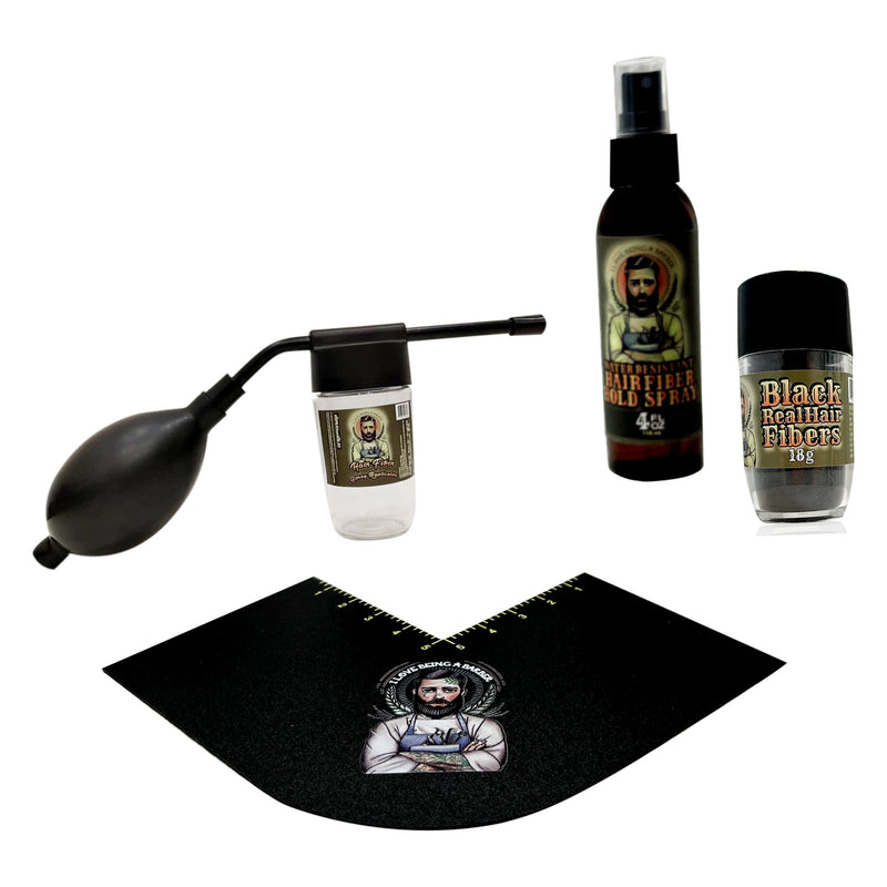 officialilovebeingabarber Real Hair Fiber Enhancement System