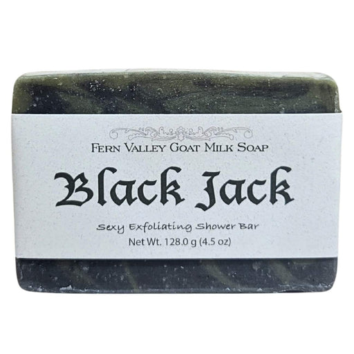 Fern Valley Soap Natural Goat Milk Soap | Sexy Exfoliating  Scrub For Men | Black Jack Goat Milk Soap
