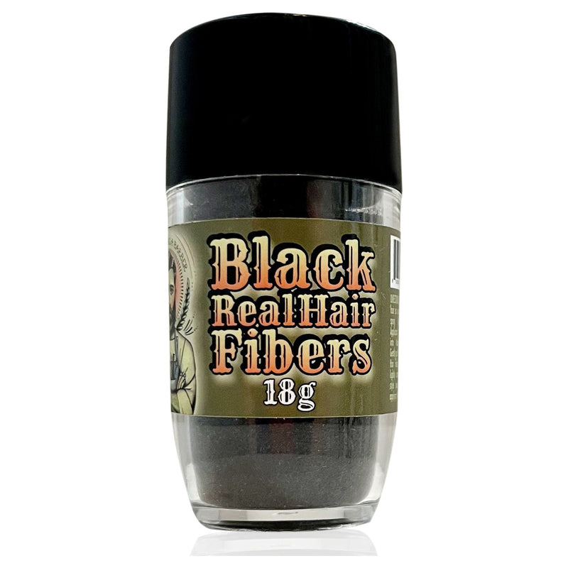 officialilovebeingabarber Black Real Hair Fibers