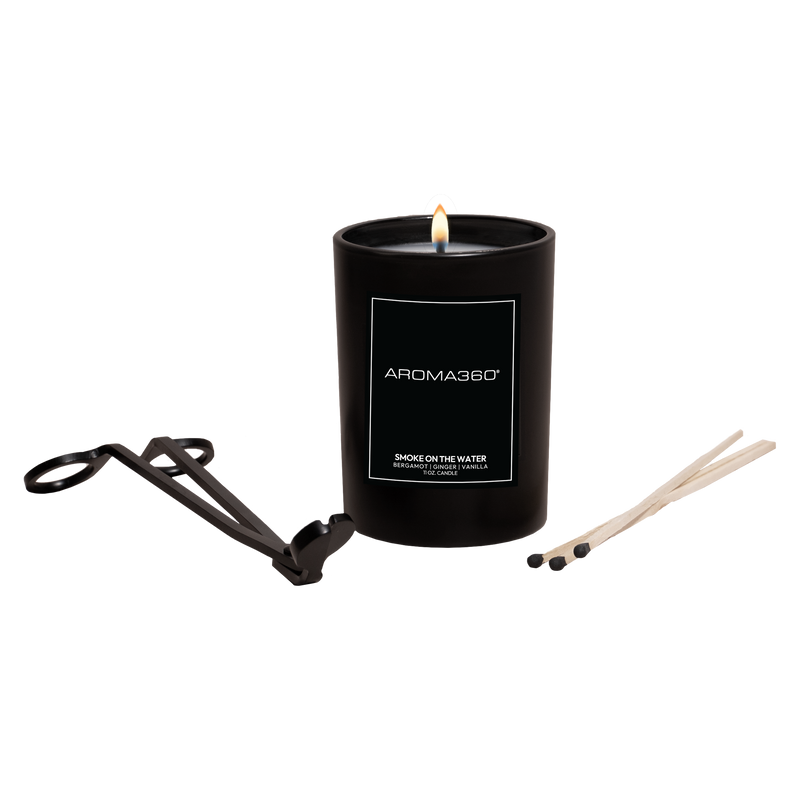 Aroma360 Smoke on the Water Single-Wick Candle Candle