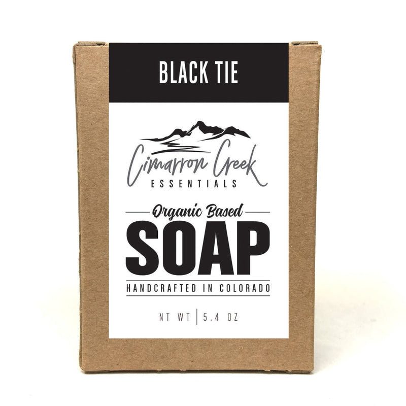 Cimarron Creek Essentials Black Tie Organic Bar Soap 5.4oz Bath & Body