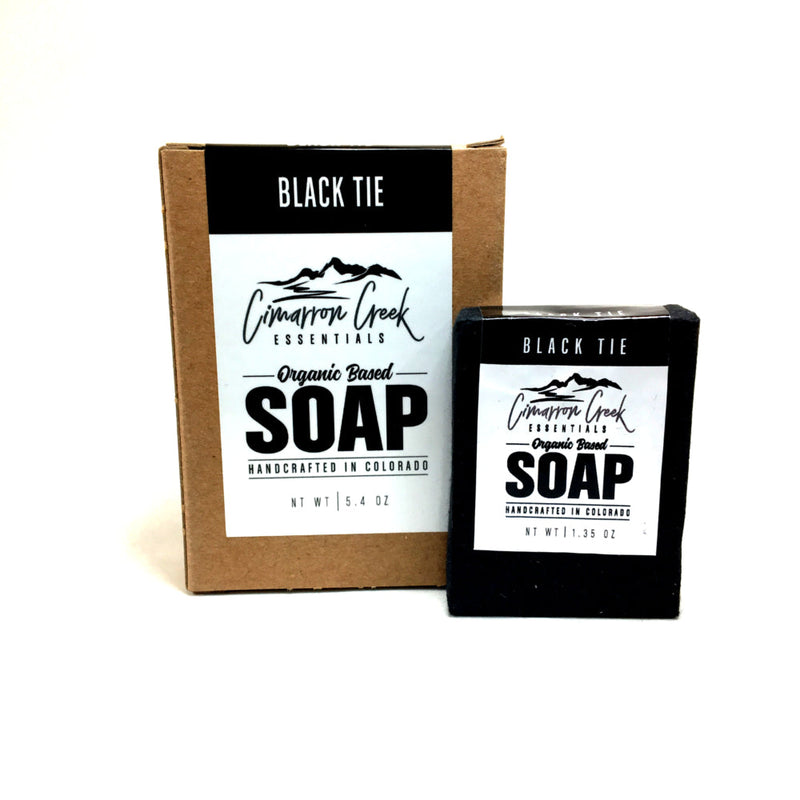 Cimarron Creek Essentials Black Tie Organic Bar Soap 5.4oz Bath & Body