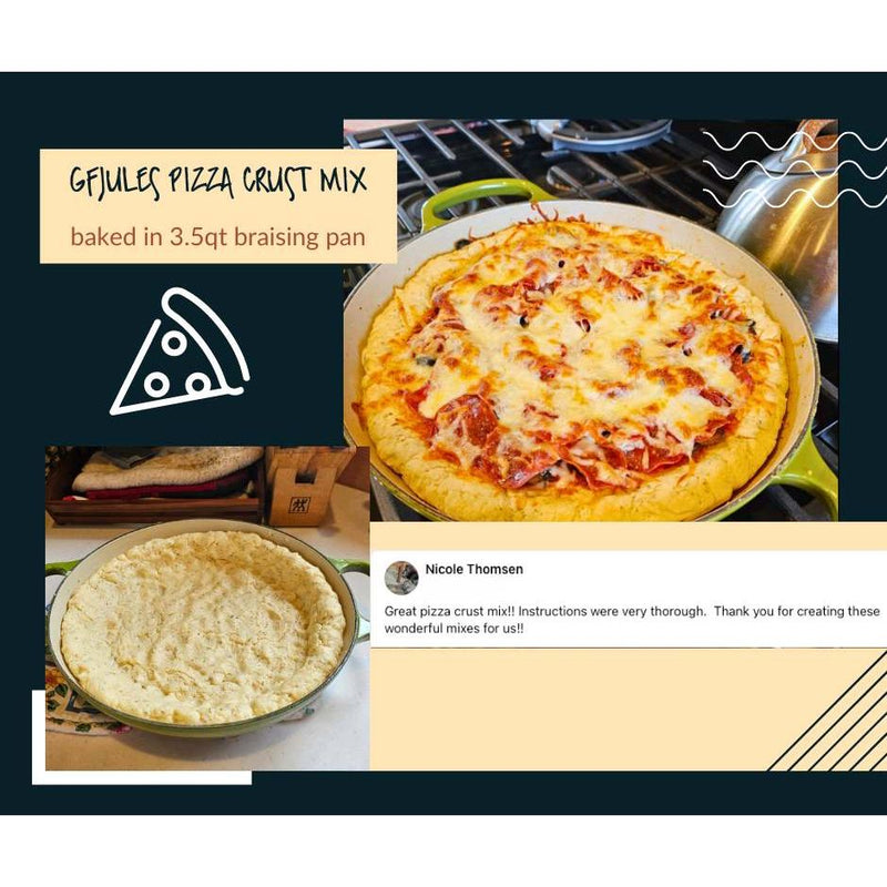 gfJules gfJules Gluten Free Pizza Crust Mix