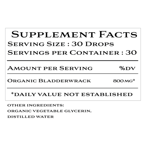 Khroma Herbal Products Organic Bladderwrack