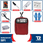 True Rescue Kit with Wall Mount Bleeding Control Kit