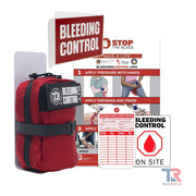 True Rescue Kit with Wall Mount Bleeding Control Kit