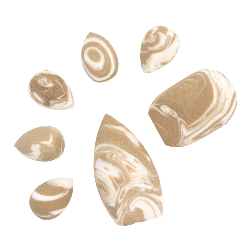 Profusion Cosmetics Blending Squad | 7-pc Beauty Sponge Set Makeup Brushes