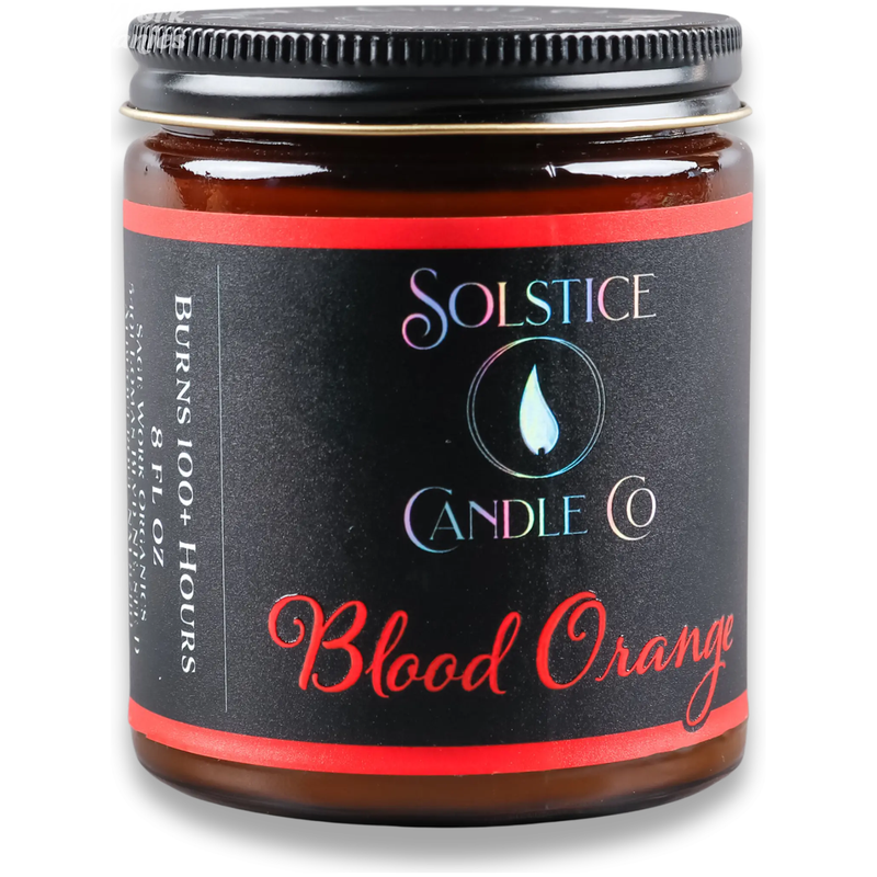 SageWork Organics Blood Orange Candle Candles