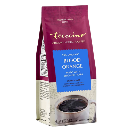 Teeccino Blood Orange Chicory Herbal Coffee Herbal Coffee