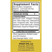 SpeedyVite® Natural Blood Cleanser Drops (2 fl oz) | Organic & Wildcrafted | SpeedyVite - FREE EXPEDITED Drops