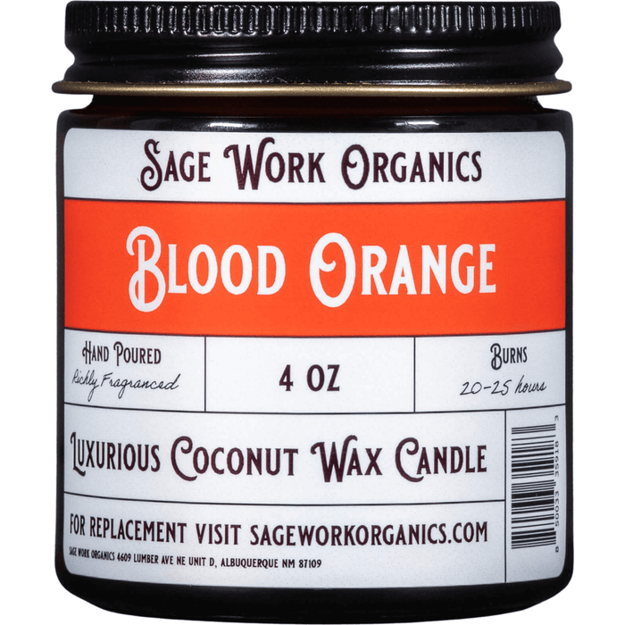 Sagework Organics - Blood Orange Candle