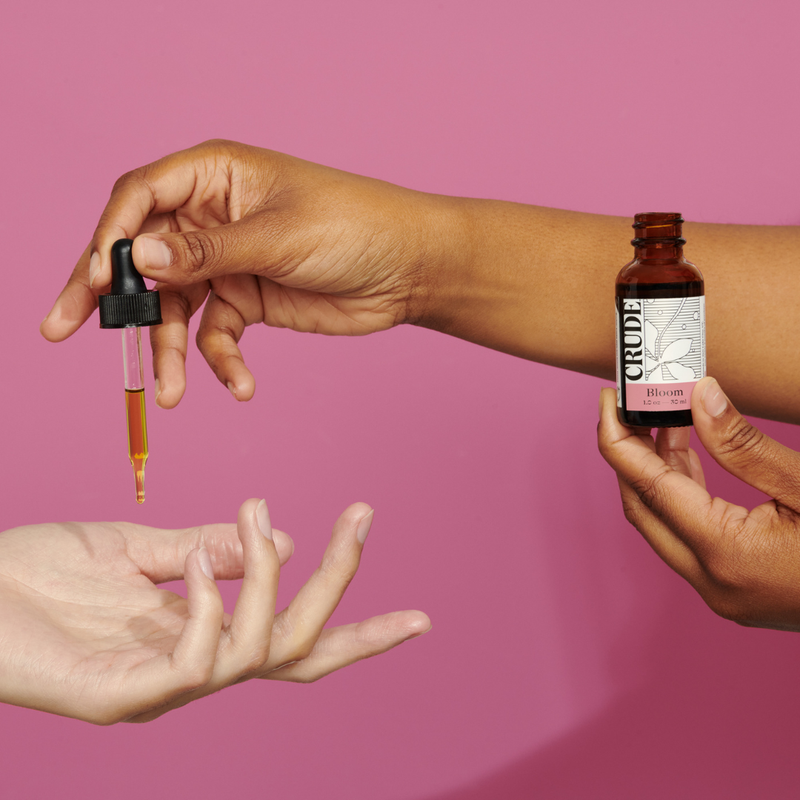 CRUDE Personal Care Bloom Serums