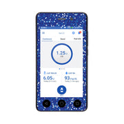 Peelz Blue Confetti Sticker for Omnipod DASH® PDM – Pump Peelz Peelz/Stickers