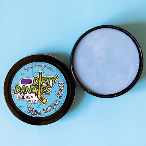 Dirty Dangles Hockey Blue Cotton Candy - Hockey Stick Wax Hockey Stick Wax
