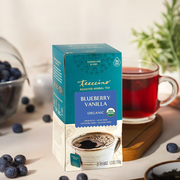 Teeccino Dandelion Blueberry Vanilla Roasted Herbal Tea Herbal Tea