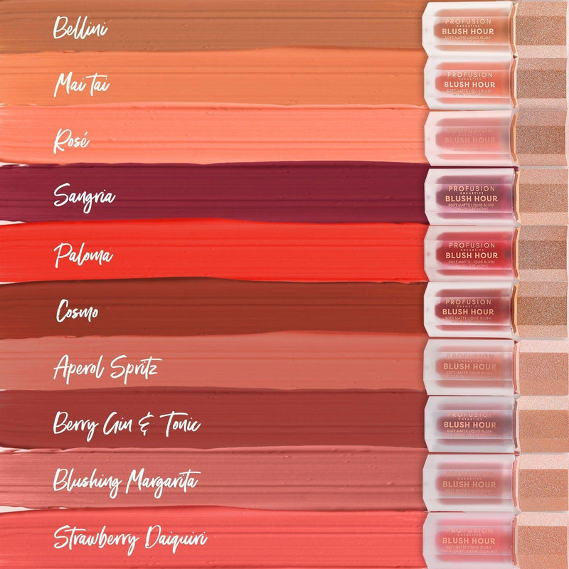 Profusion Cosmetics Blush Hour | Soft Matte Liquid Blush Face