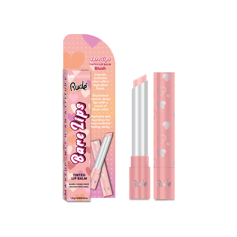 Rude Cosmetics Bare Lips Tinted Lip Balm Lip Balm