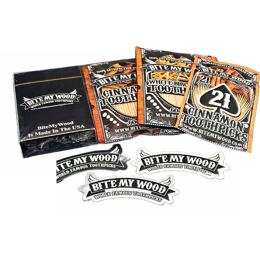 21 Poker Pack from BiteMyWood Lifestyle Brand