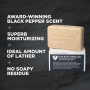 Grooming Lounge Grooming Lounge Our Best Smeller Body Bar 3-Pack (Save $5) Cleansing Bars, Scrub Bars