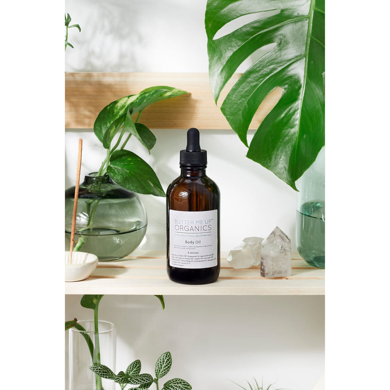 Butter Me Up Organics Organic Body Oil / Body Oil / Moisturizer / Organic Oils / Dry Skin Formula Body