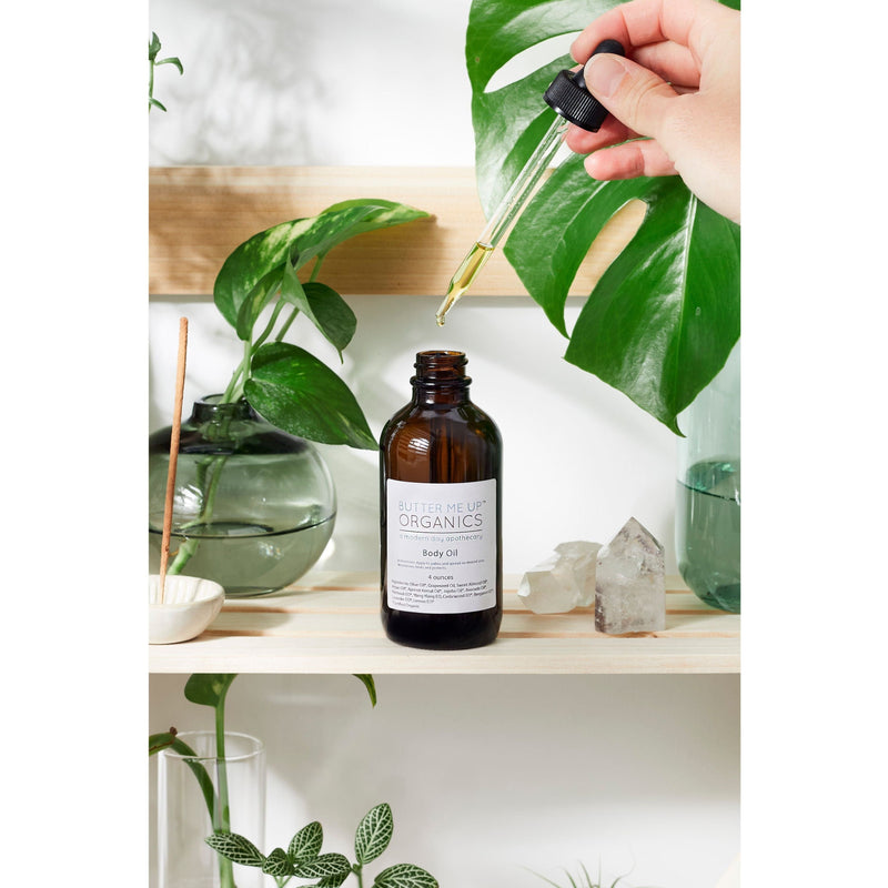 Butter Me Up Organics Organic Body Oil / Body Oil / Moisturizer / Organic Oils / Dry Skin Formula Body