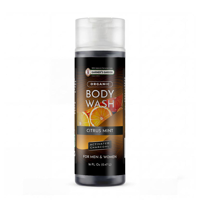 Garner's Garden Activated Charcoal Organic Body Wash Body Wash