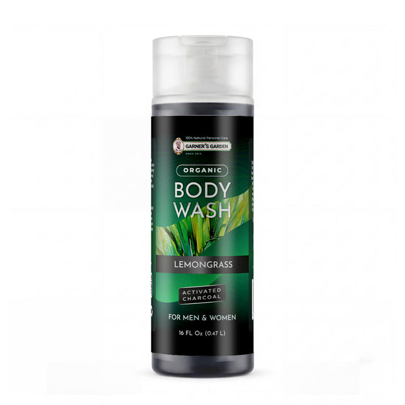 Garner's Garden Activated Charcoal Organic Body Wash Body Wash