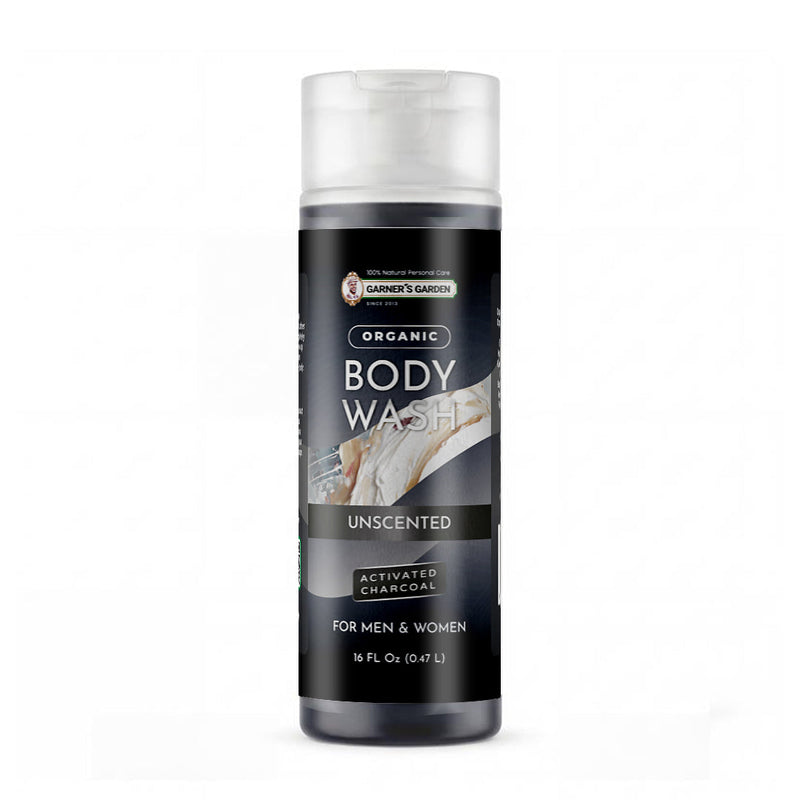Garner's Garden Activated Charcoal Organic Body Wash Body Wash