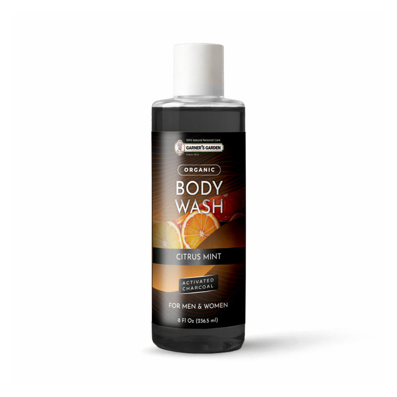Garner's Garden Activated Charcoal Organic Body Wash Body Wash