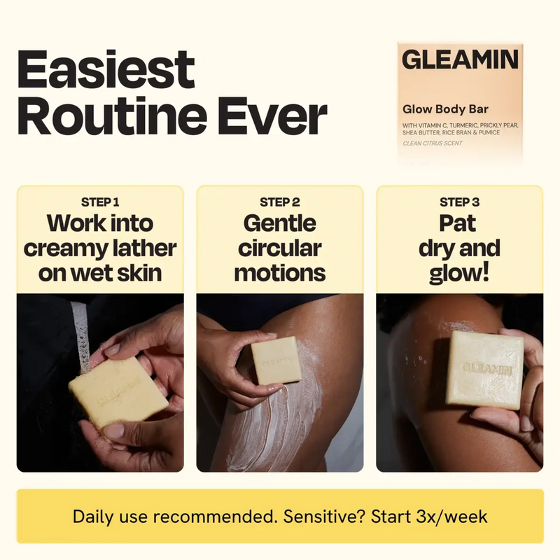Gleamin Glow Body Bar Brightening Bar