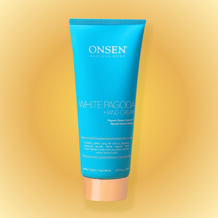 Onsen Secret Anti-Aging White Pagoda Hand Cream