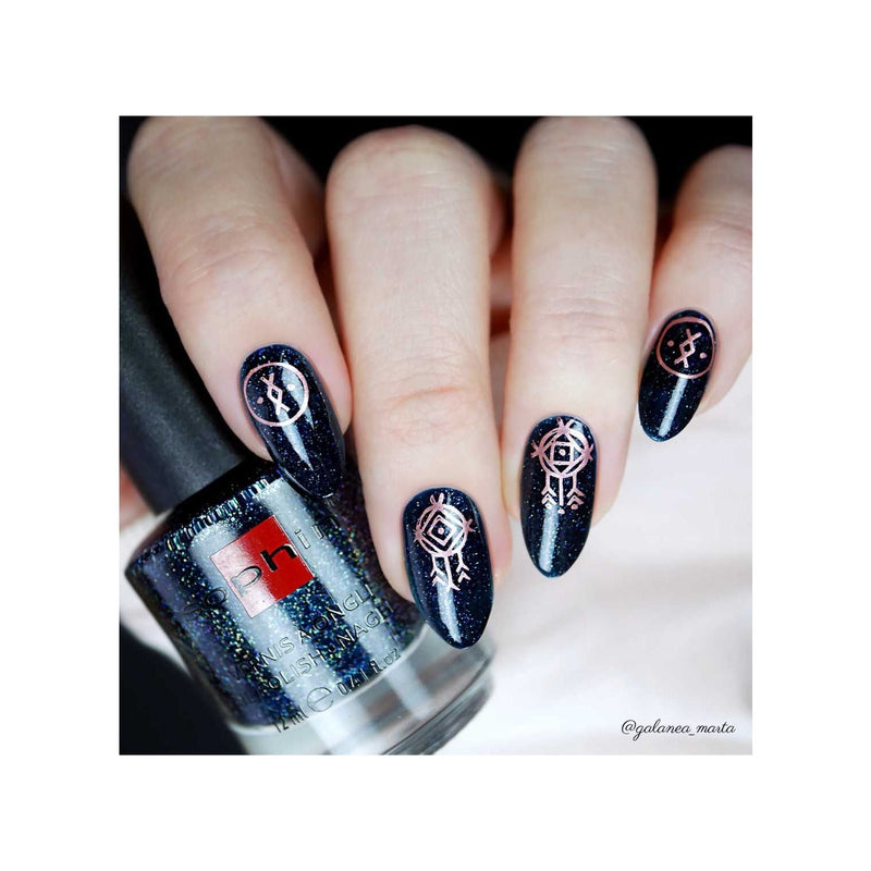 UberChic Beauty Boho Chic Alphabet Stamping Plate