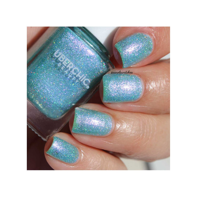 UberChic Beauty Boho Blues - Holographic Polish Regular Polish