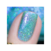 UberChic Beauty Boho Blues - Holographic Polish Regular Polish