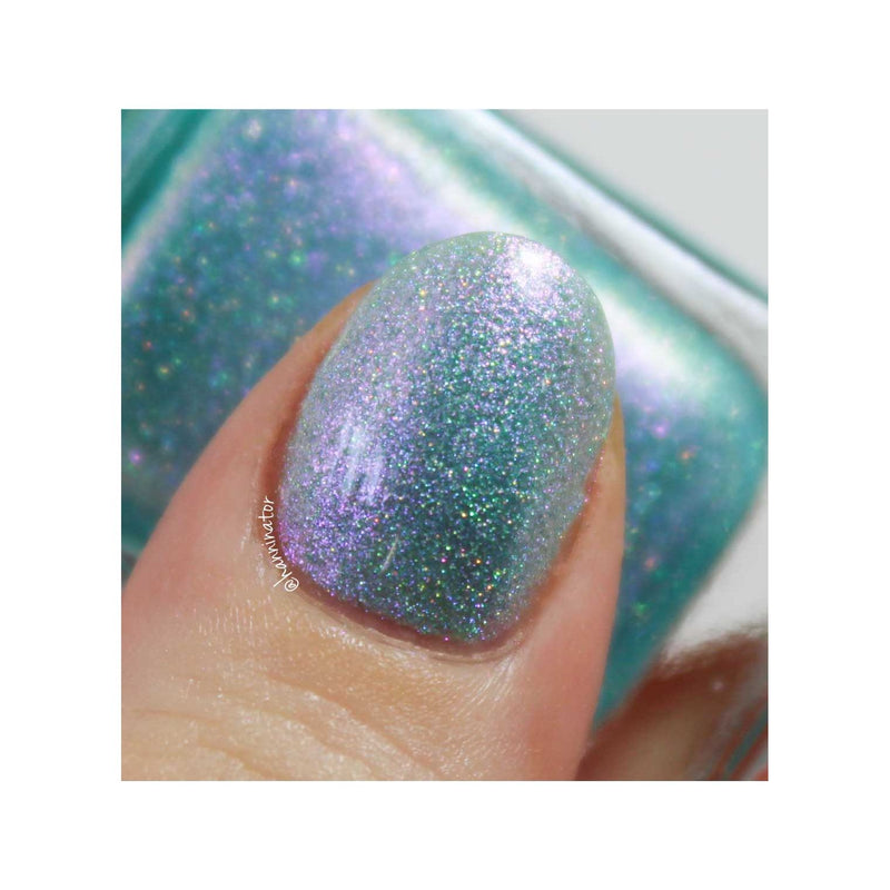 UberChic Beauty Boho Blues - Holographic Polish Regular Polish