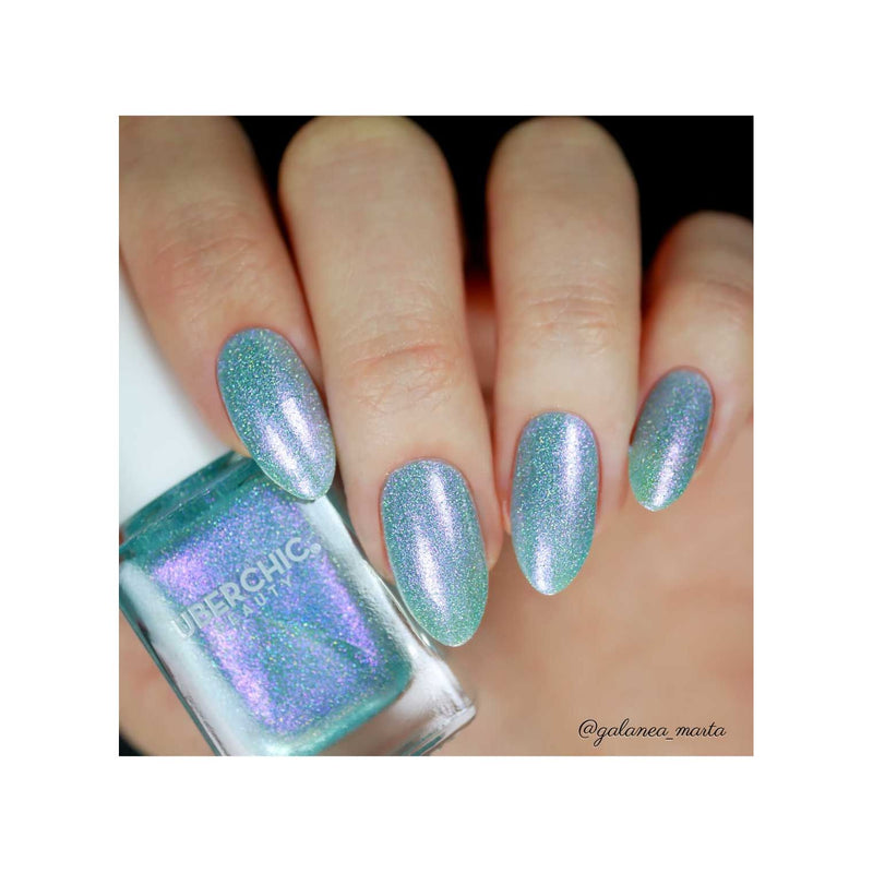 UberChic Beauty Boho Blues - Holographic Polish Regular Polish