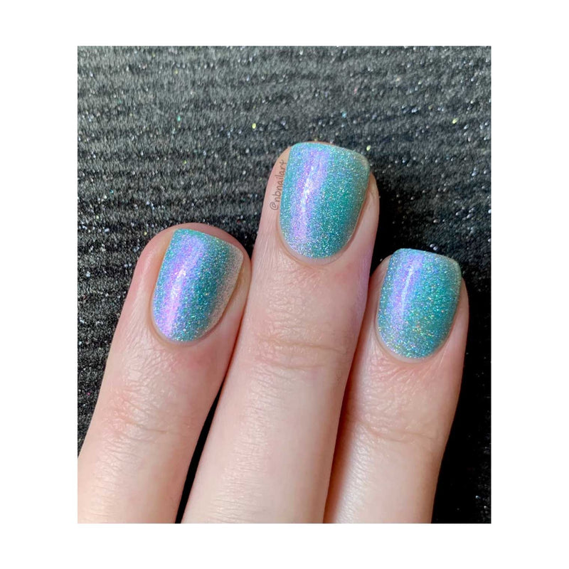 UberChic Beauty Boho Blues - Holographic Polish Regular Polish