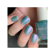 UberChic Beauty Boho Blues - Holographic Polish Regular Polish