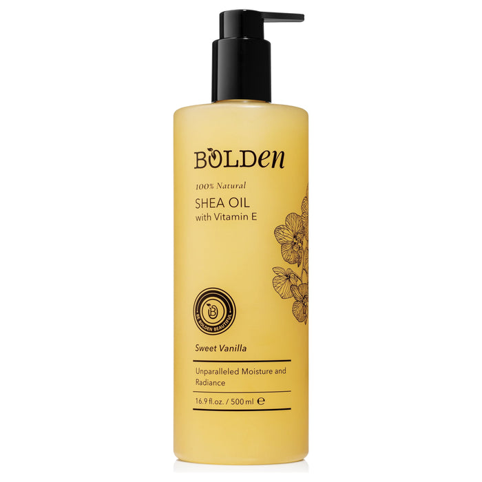 Boldenusa.Com Sweet Vanilla Shea Butter Oil, 16.9 Fl Oz