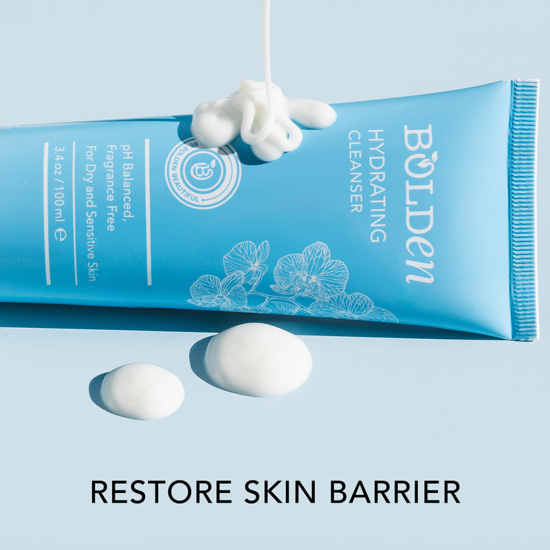Boldenusa.com Bolden Hydrating Cleanser | Gentle Face Wash for Dry, Sensitive Skin Facial Line