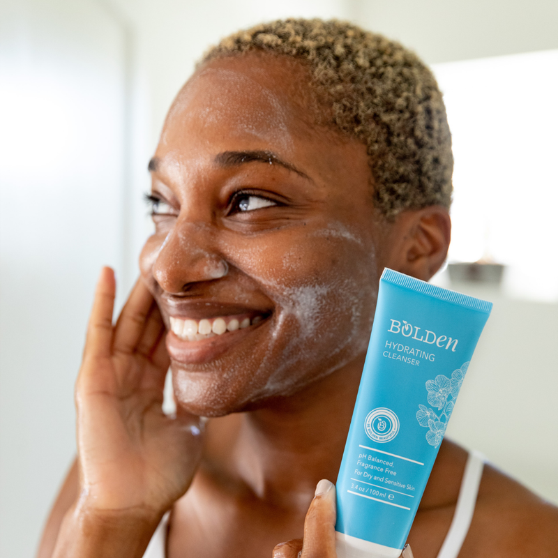 Boldenusa.com Bolden Hydrating Cleanser | Gentle Face Wash for Dry, Sensitive Skin Facial Line