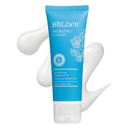 Bolden Hydrating Cleanser | Gentle Face Wash for Dry, Sensitive Skin