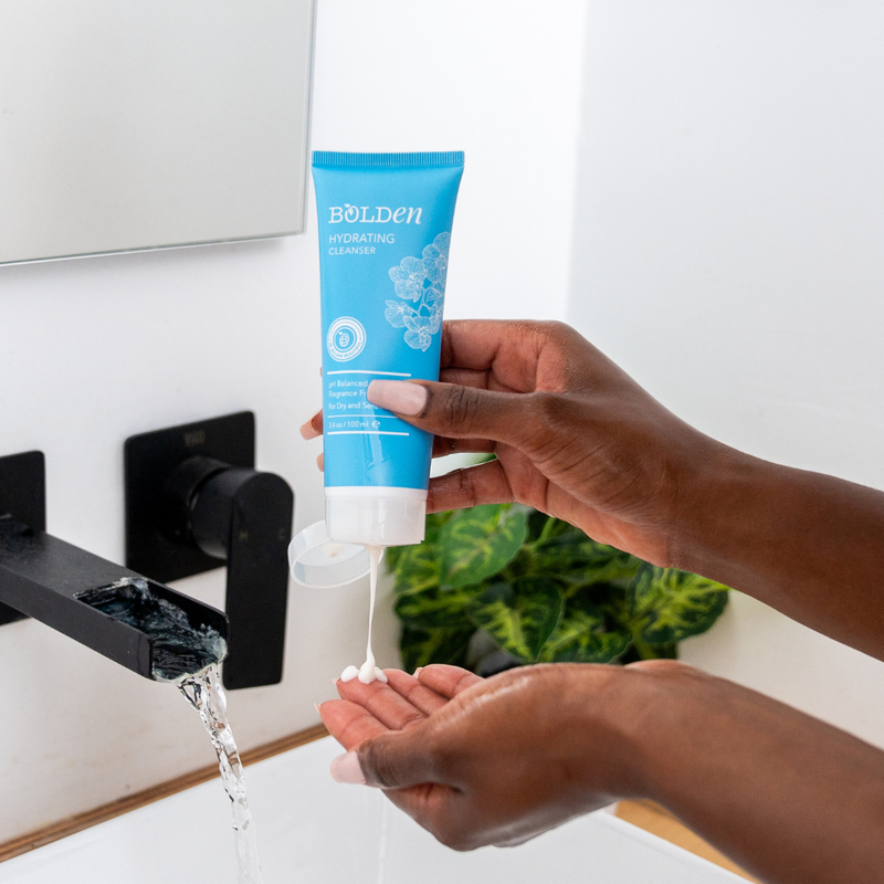 Boldenusa.com Bolden Hydrating Cleanser | Gentle Face Wash for Dry, Sensitive Skin Facial Line