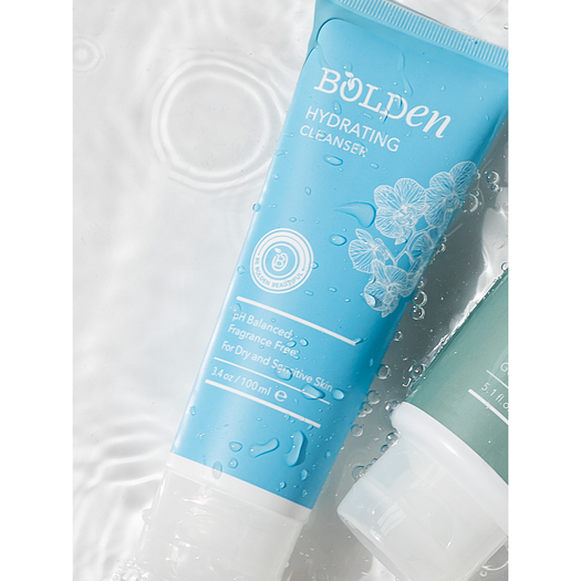 Bolden Hydrating Cleanser | Gentle Face Wash for Dry, Sensitive Skin