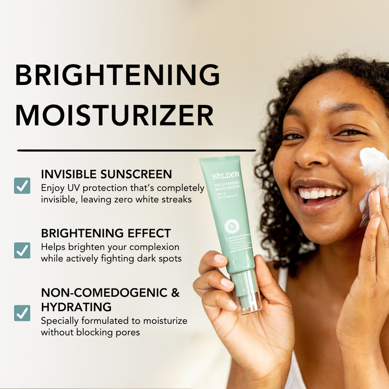 Boldenusa.com Bolden Sunscreen Moisturizer | SPF 30 with Vitamin C, No White Cast Facial Line