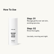 JAXON LANE Boom Cica Wow - Barrier Boost Gel Cleanser face wash