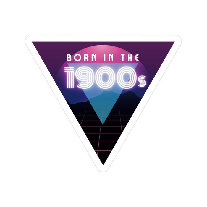 The Bullish Store - Born In The 1900S Gen X Millennial Sticker | Phone Water Bottle Vinyl Decals | 3 Pack